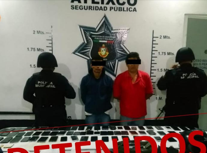 Son detenidos dos sujetos por narcomanudeo y portación ilegal de arma de fuego